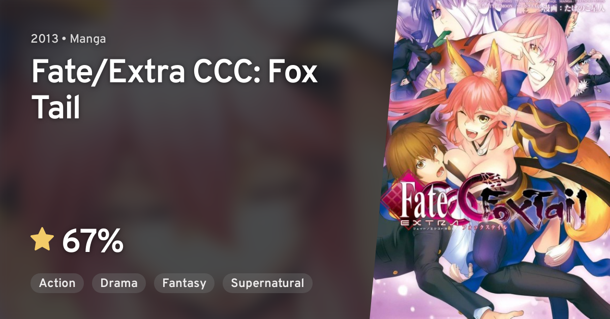 Fate Extra Ccc Fox Tail Anilist