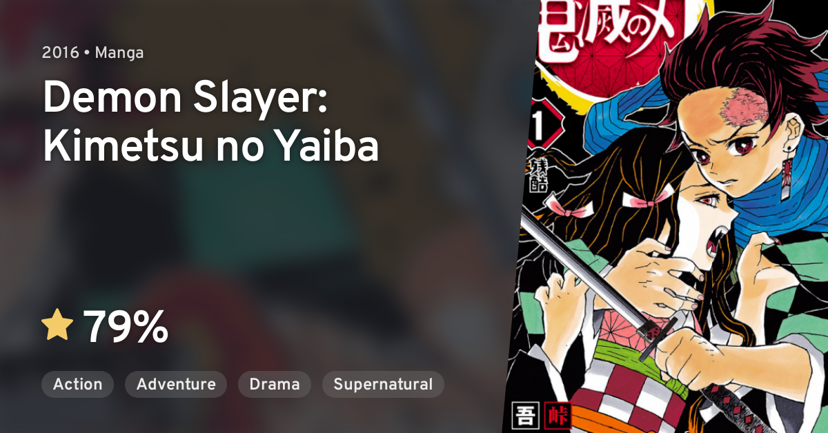 Demon Slayer: Kimetsu no Yaiba - Other Anime - AN Forums