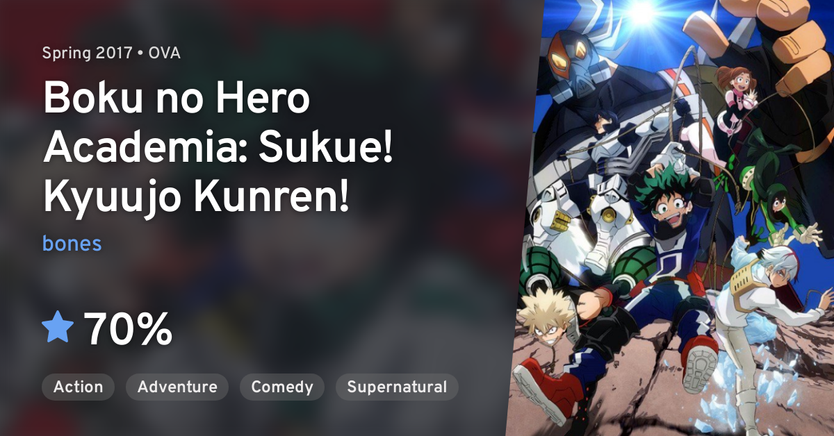Boku no Hero Academia 5 (My Hero Academia Season 5) · AniList