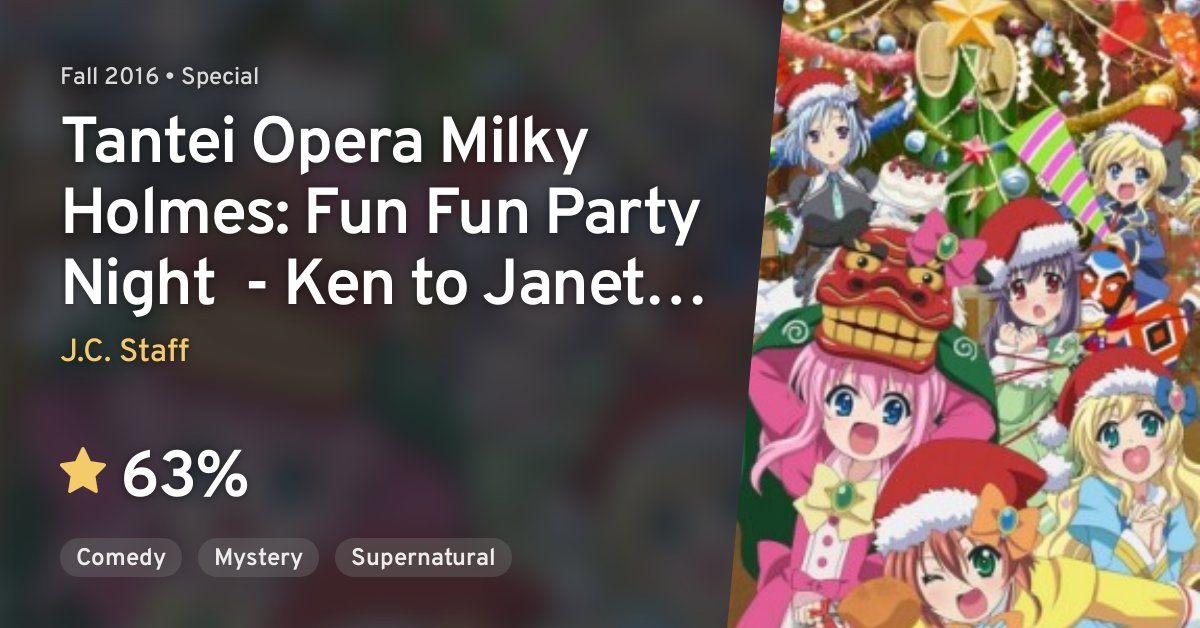 Tantei Opera Milky Holmes Fun Fun Party Night Ken To Janet No Okurimono Anilist