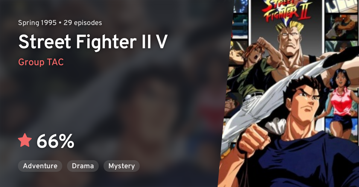 Street Fighter II V (Series) - Comic Vine