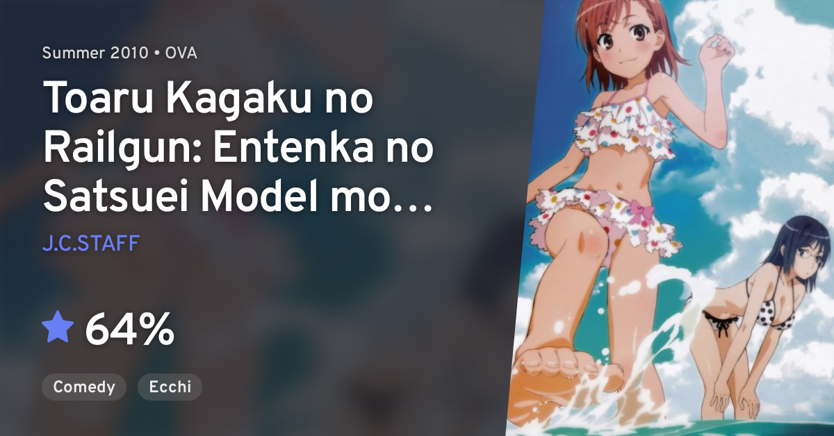 Toaru Kagaku No Railgun Entenka No Satsuei Model Mo Raku Ja Arimasen Wa Ne Anilist