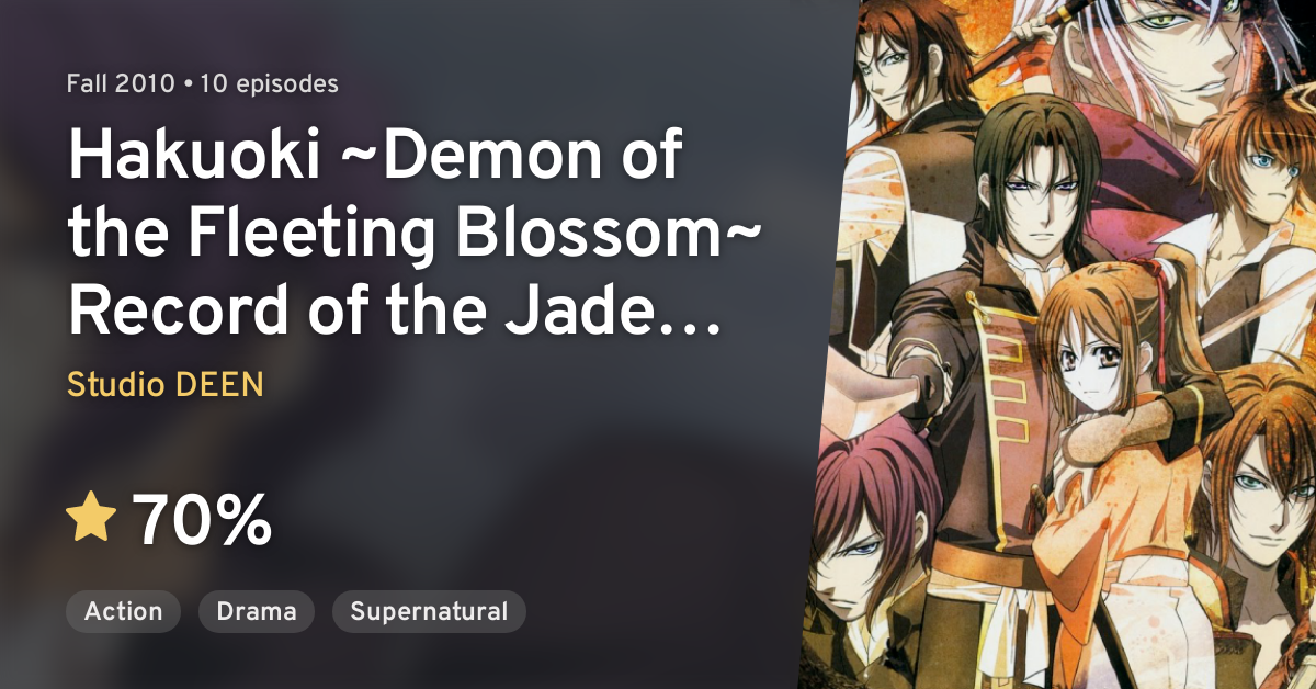 Hakuoki-Demon of the Fleeting Blossom: Record of the Jade Blood (anime  review)