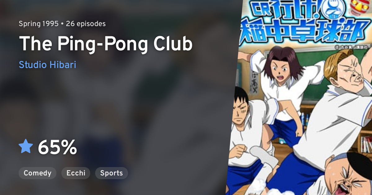 Ping-Pong Club. Ike Inachu Takkyu-Bu Figure set. Super Rare. Japan Anime.