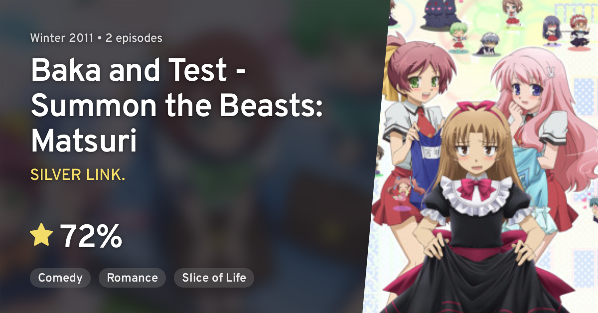 Anime Like Baka and Test - Summon the Beasts: Matsuri
