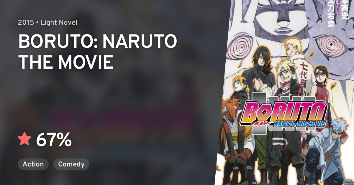 BORUTO: NARUTO THE MOVIE · AniList