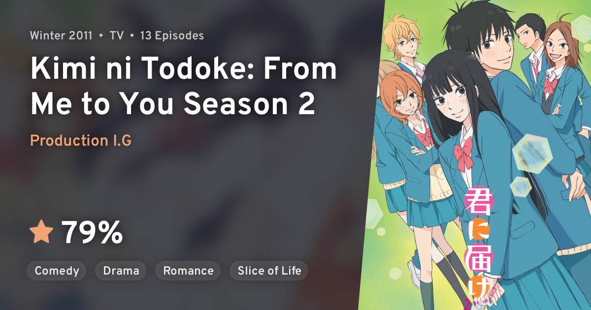 Kimi ni Todoke: From Me to You Season 2 magyarul
