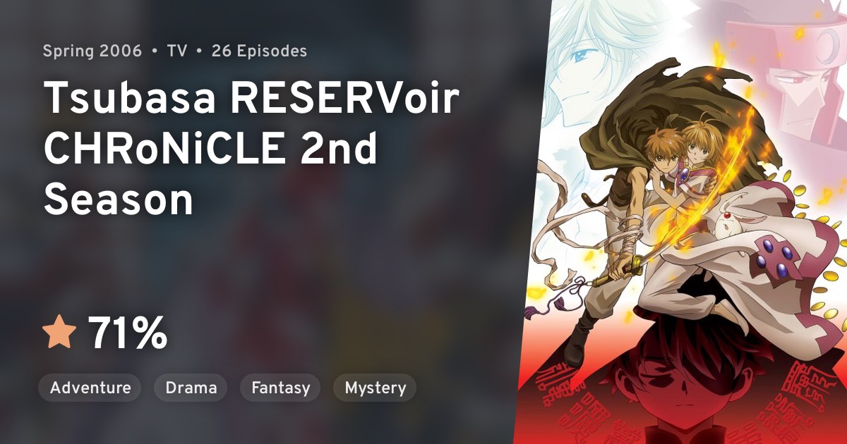 Tsubasa Chronicle 2nd Season (Tsubasa RESERVoir CHRoNiCLE 2nd Season