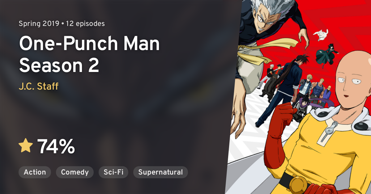 One Punch Man 2 (One-Punch Man Season 2) · AniList