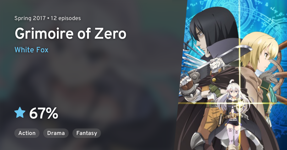 Anime Trending - Anime : Zero kara Hajimeru Mahou no Sho Genre