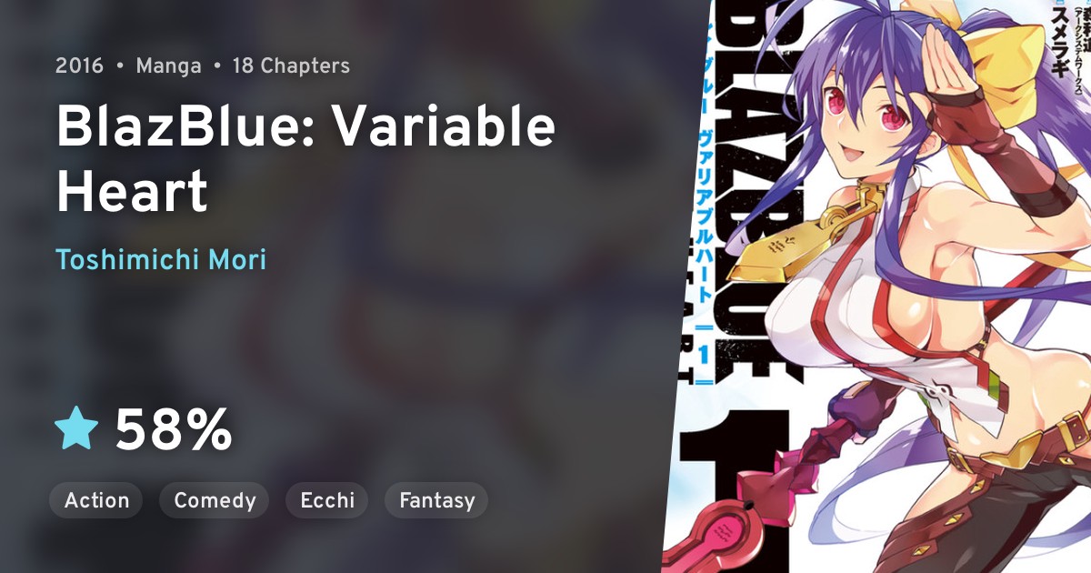 Blazblue Variable Heart Anilist