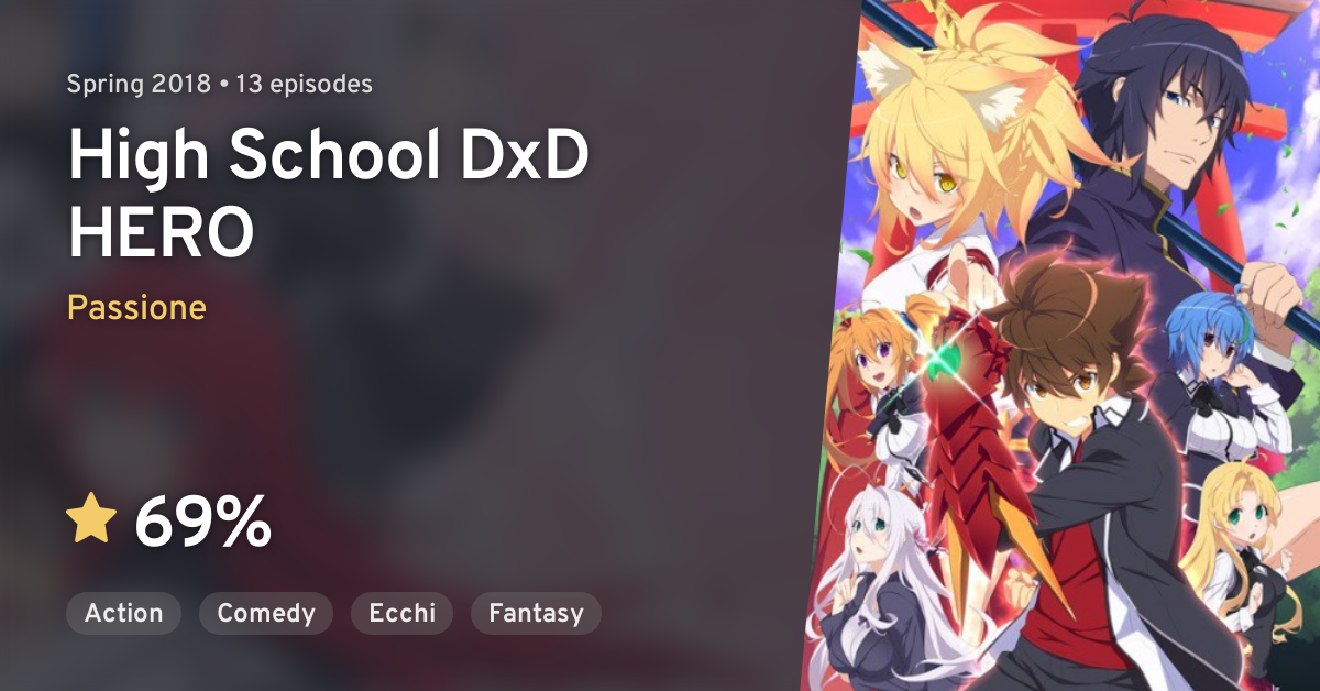 High School Dxd: Hero - Season · High School DxD Hero Season 4
