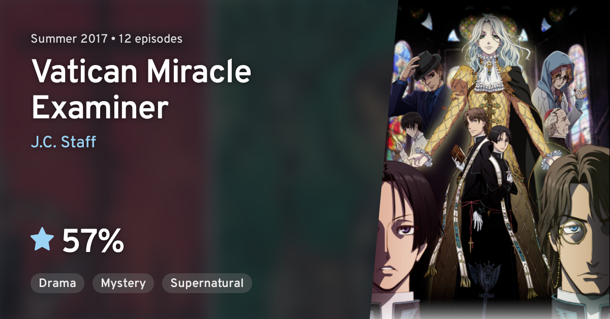 Prime Video: Vatican Miracle Examiner - Season 1