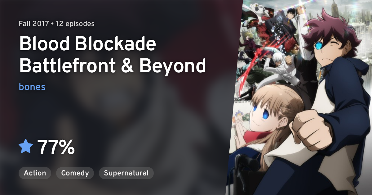 Kekkai Sensen & BEYOND (Blood Blockade Battlefront & Beyond) · AniList