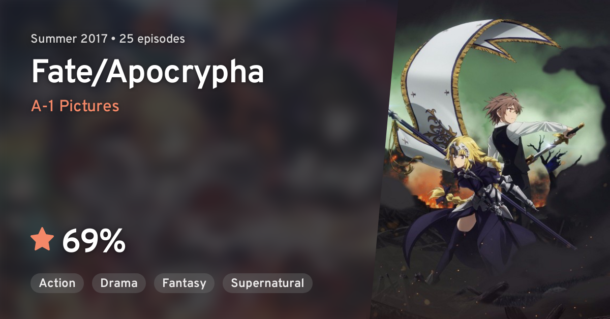 Fate/Apocrypha  Site oficial da Netflix