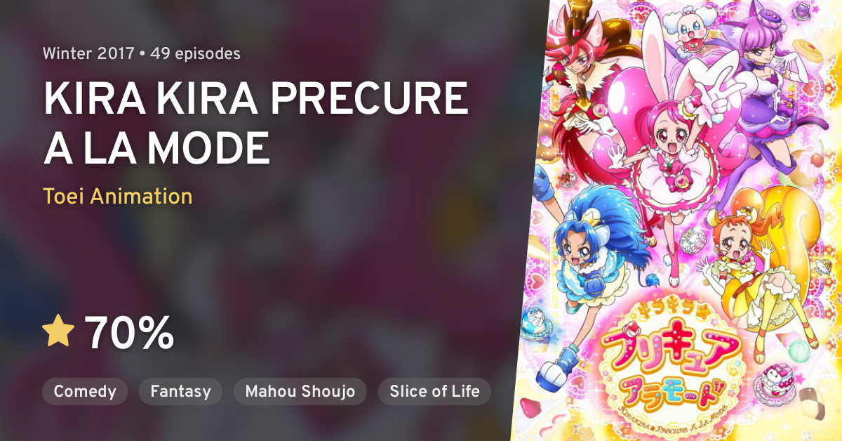 Kira Kira Pretty Cure! A La Mode! 