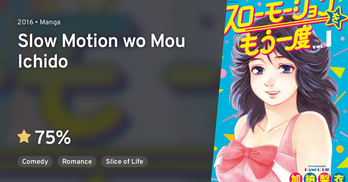 Slow Motion Wo Mou Ichido Anilist