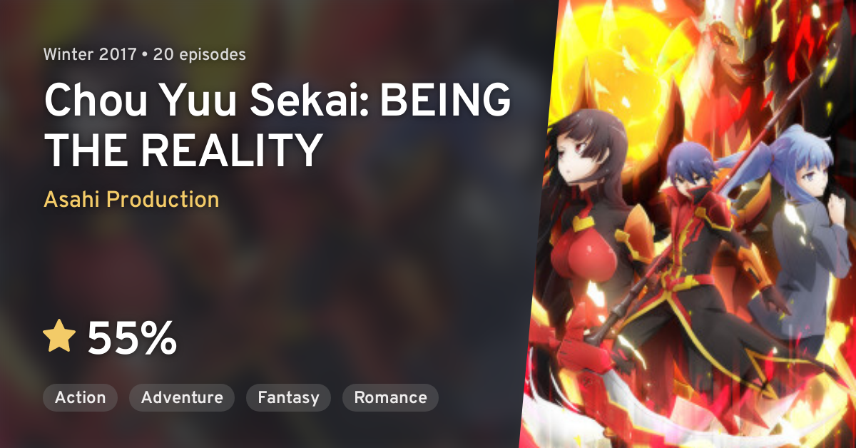 Top Anime Like Chou Yuu Sekai: Being the Reality [2023 List