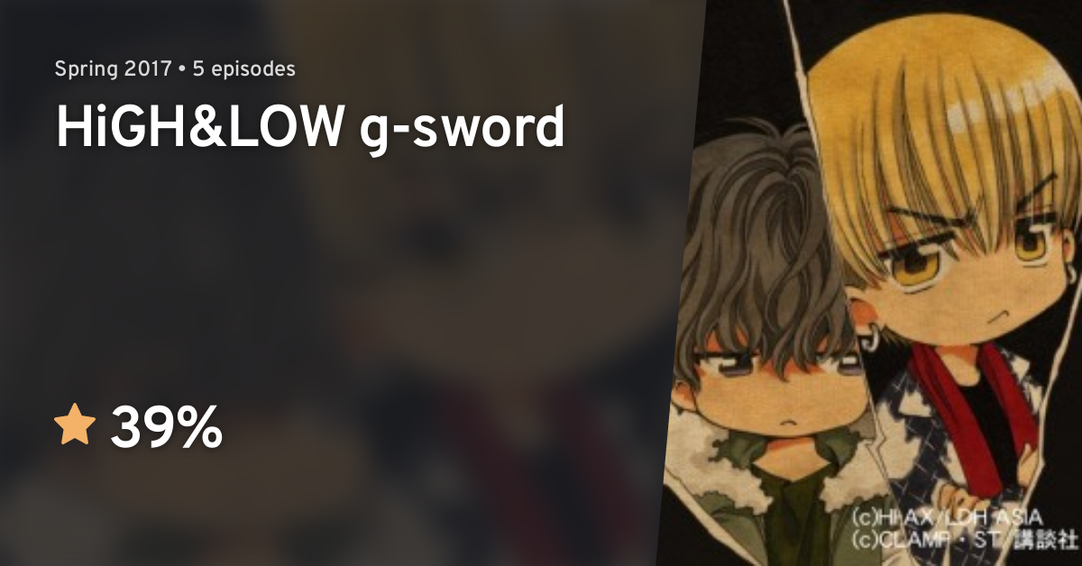 High Low G Sword High Low G Sword Anilist