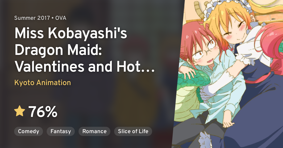 Anime Like Miss Kobayashi's Dragon Maid: Valentines and Hot Springs!  (Please Don't Get Your Hopes Up)