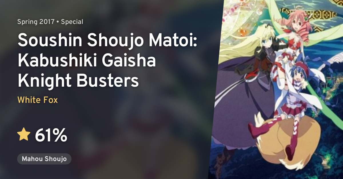 Soushin Shoujo Matoi Kabushiki Gaisha Knight Busters Anilist