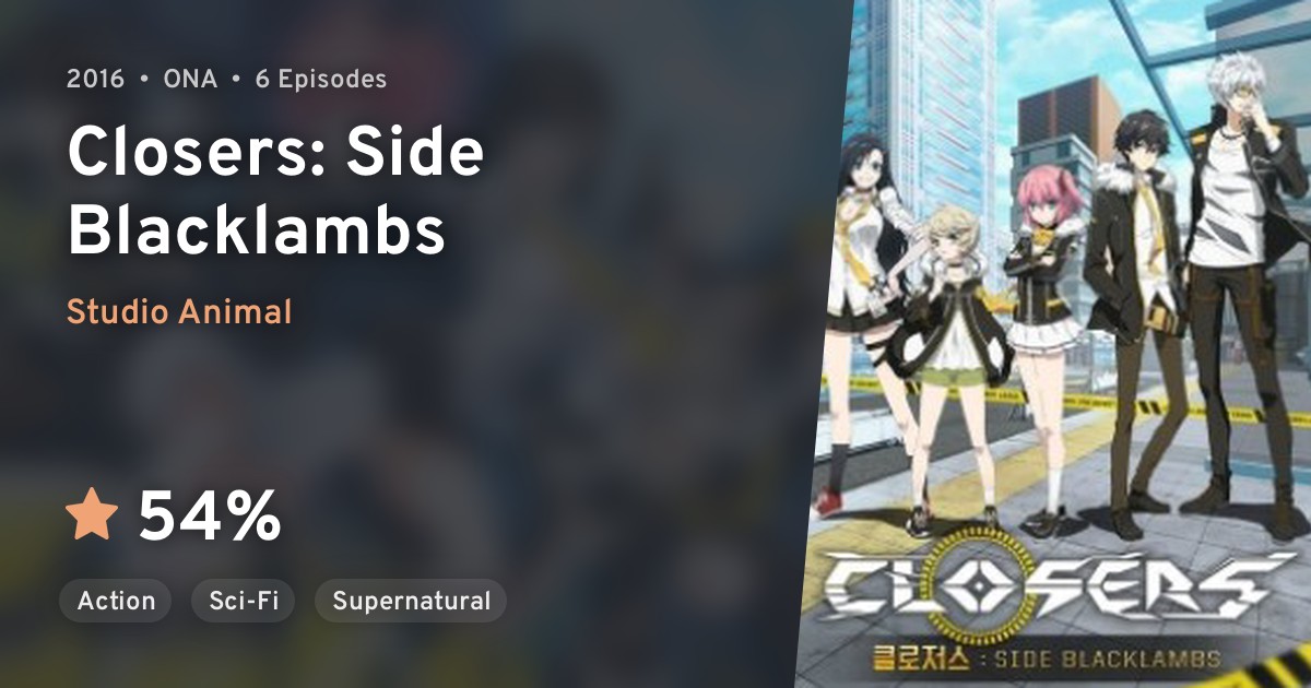 Closers SIDE BLACKLAMBS (Closers Side Blacklambs) · AniList