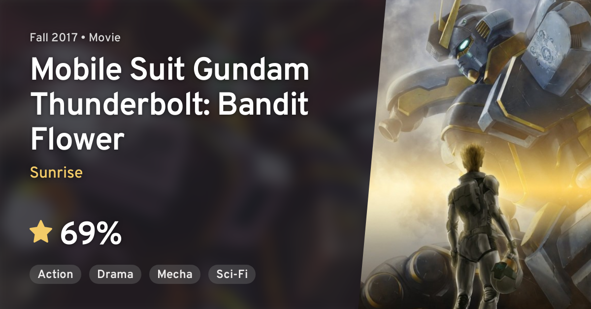 Kidou Senshi Gundam Thunderbolt Bandit Flower Mobile Suit Gundam Thunderbolt Bandit Flower Anilist