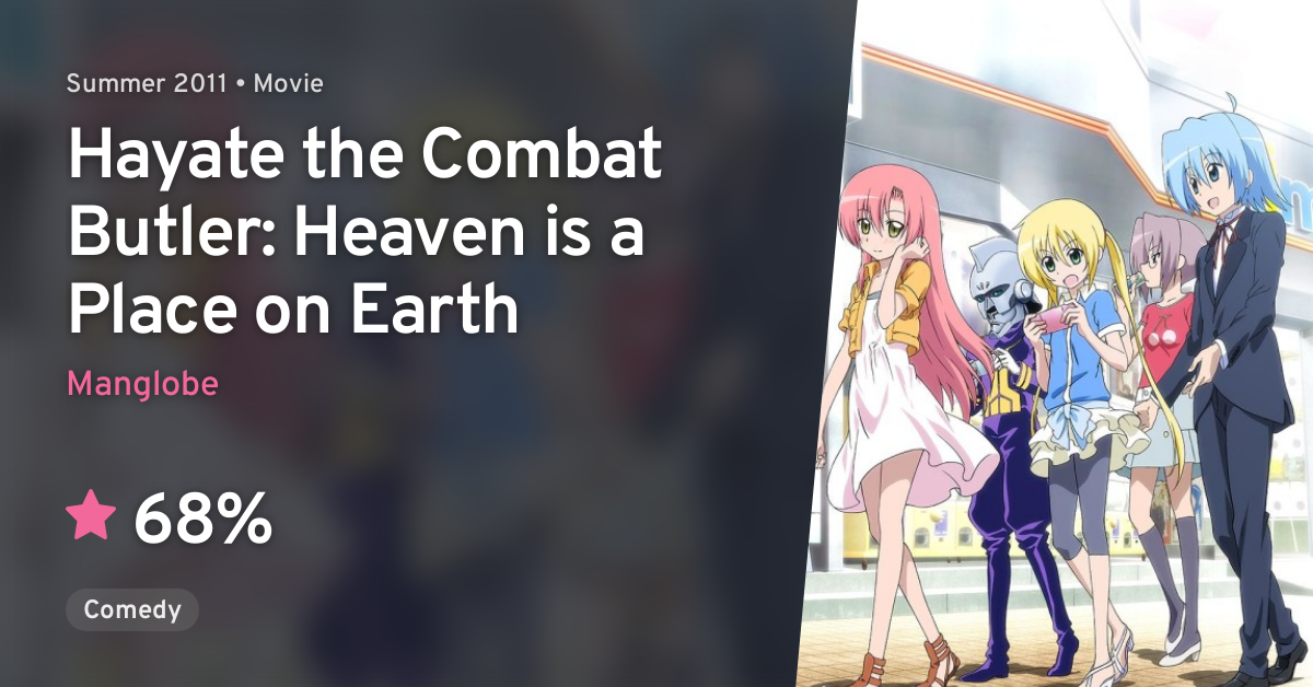 Hayate No Gotoku Heaven Is A Place On Earth Hayate The Combat Butler Heaven Is A Place On Earth Anilist