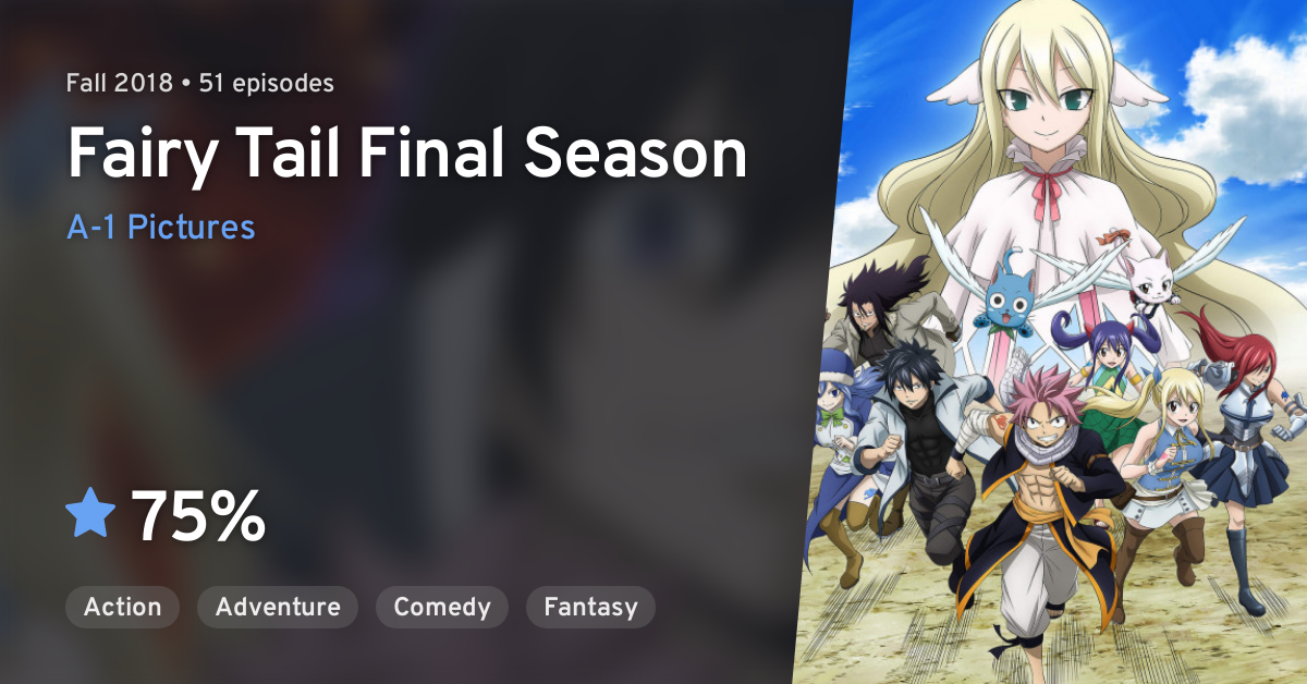 Fairy Tail 2018 Fairy Tail Final Season Anilist