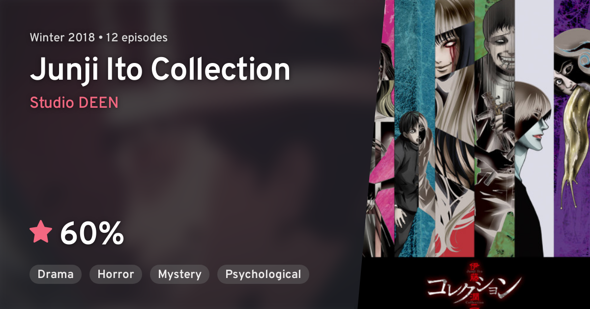 Junji Ito 'Collection' Anime Listed With 12 TV Episodes, 2 OVA