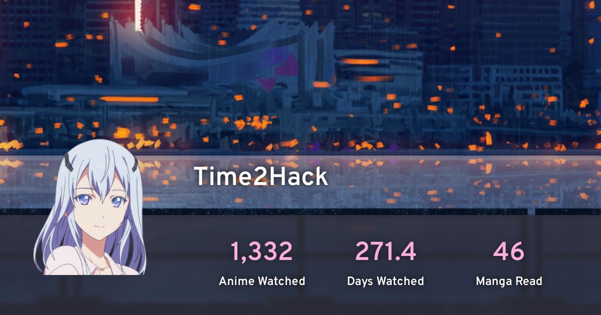 Time2Hack's profile · AniList