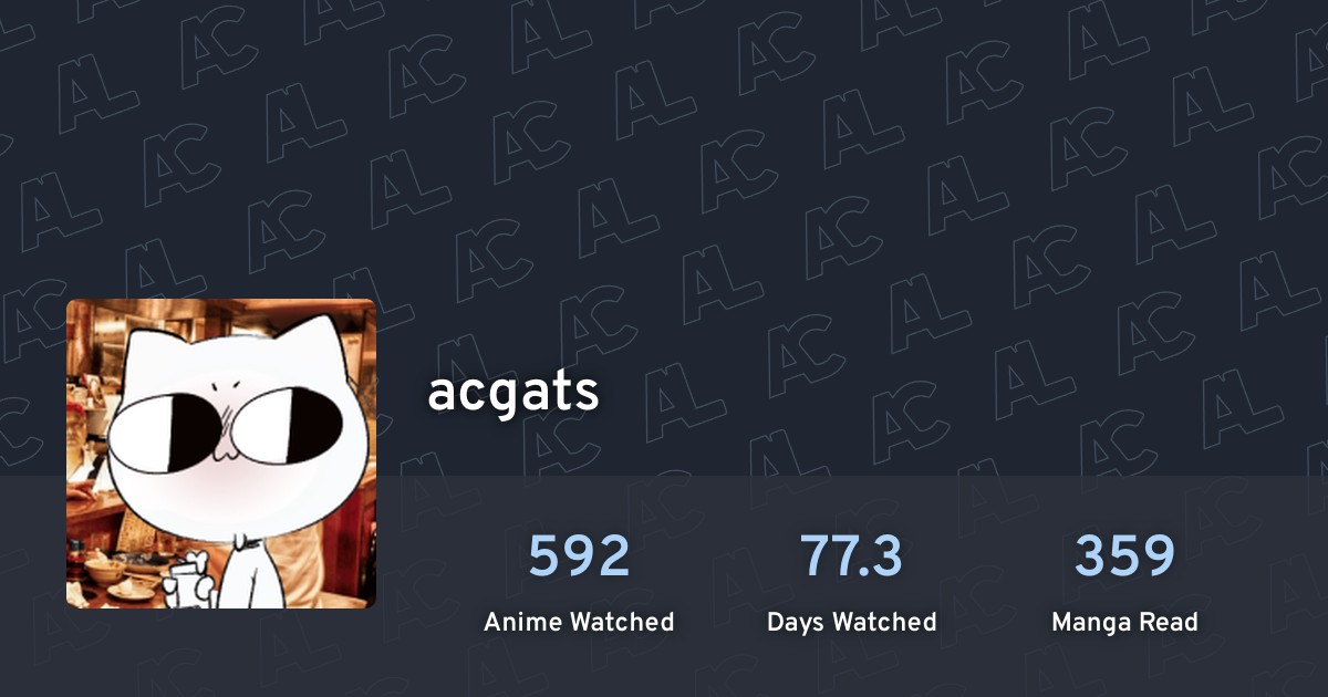 acgats's profile · AniList