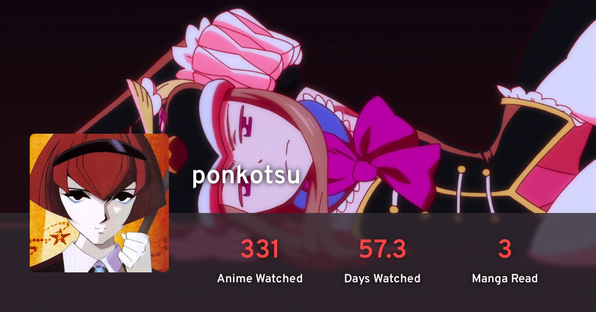 ponkotsu’s profile · AniList