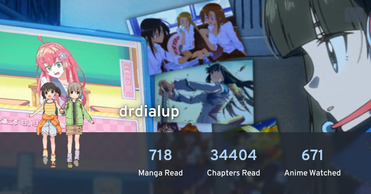 Drdialup S Manga List Anilist