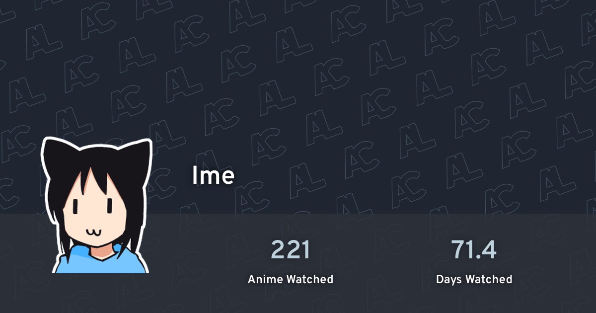 Ime's anime list · AniList