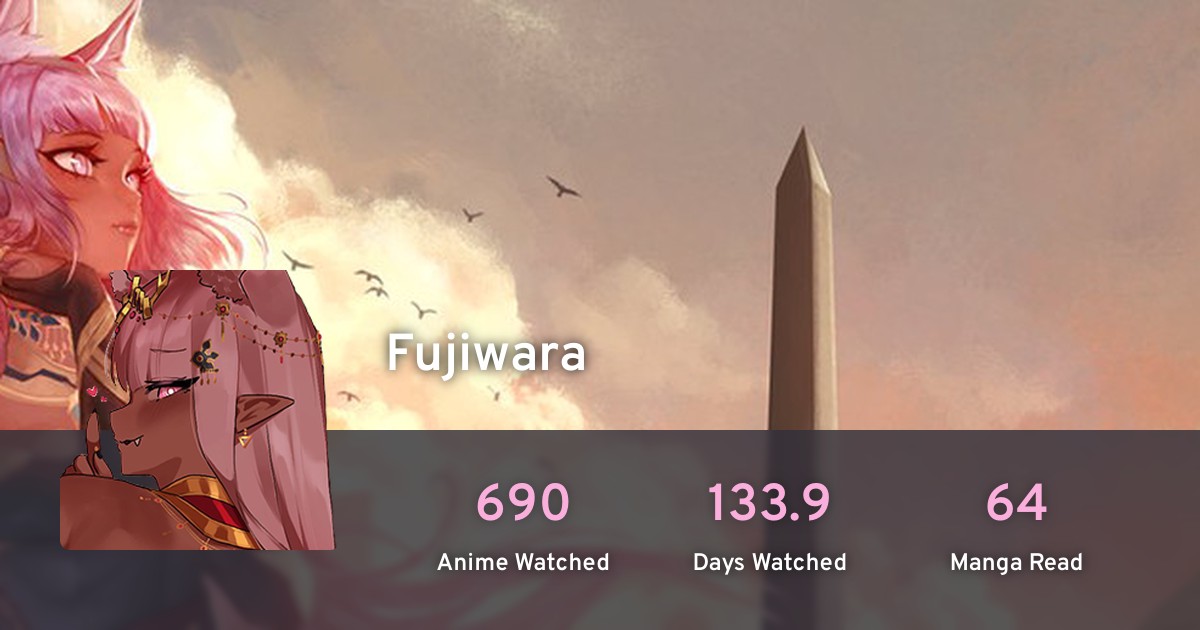 Fujiwara's profile · AniList