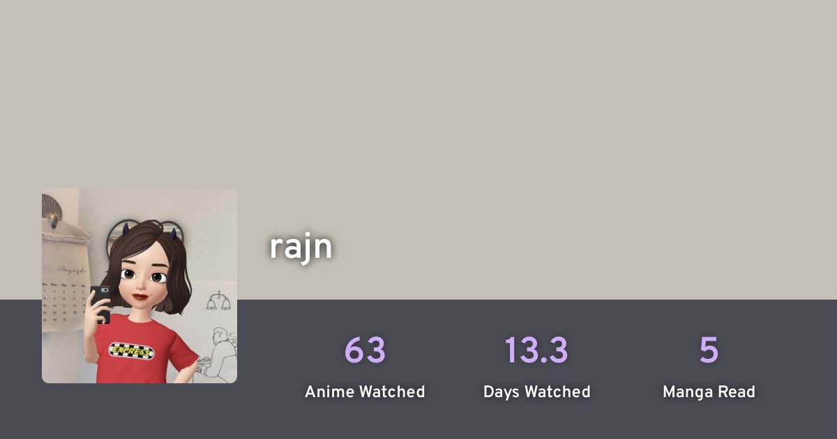 rajn's profile · AniList