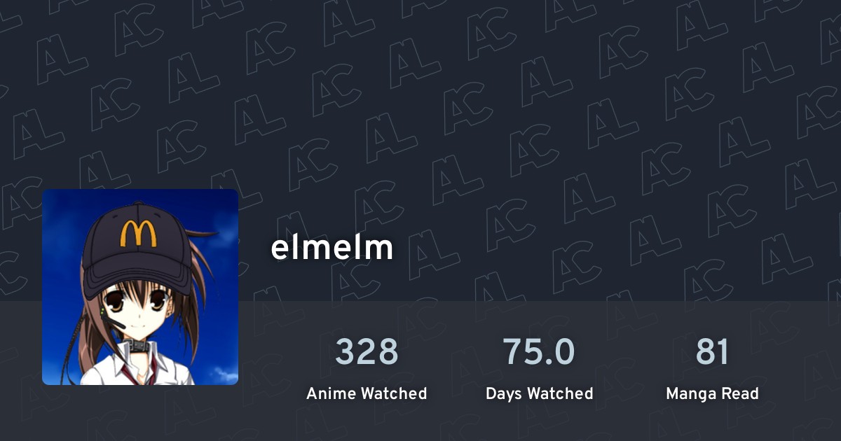 elm3's profile · AniList