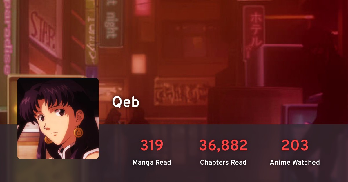 Qeb's profile · AniList