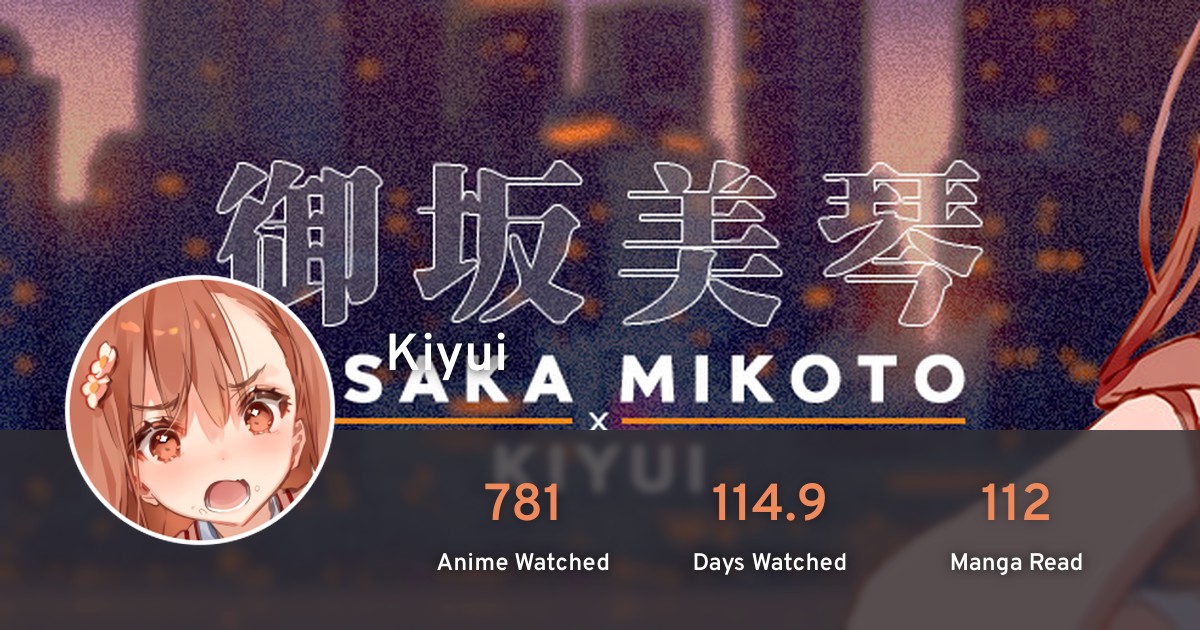 Kiyui's profile · AniList