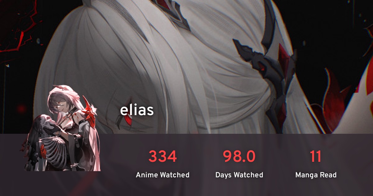 elias's profile · AniList