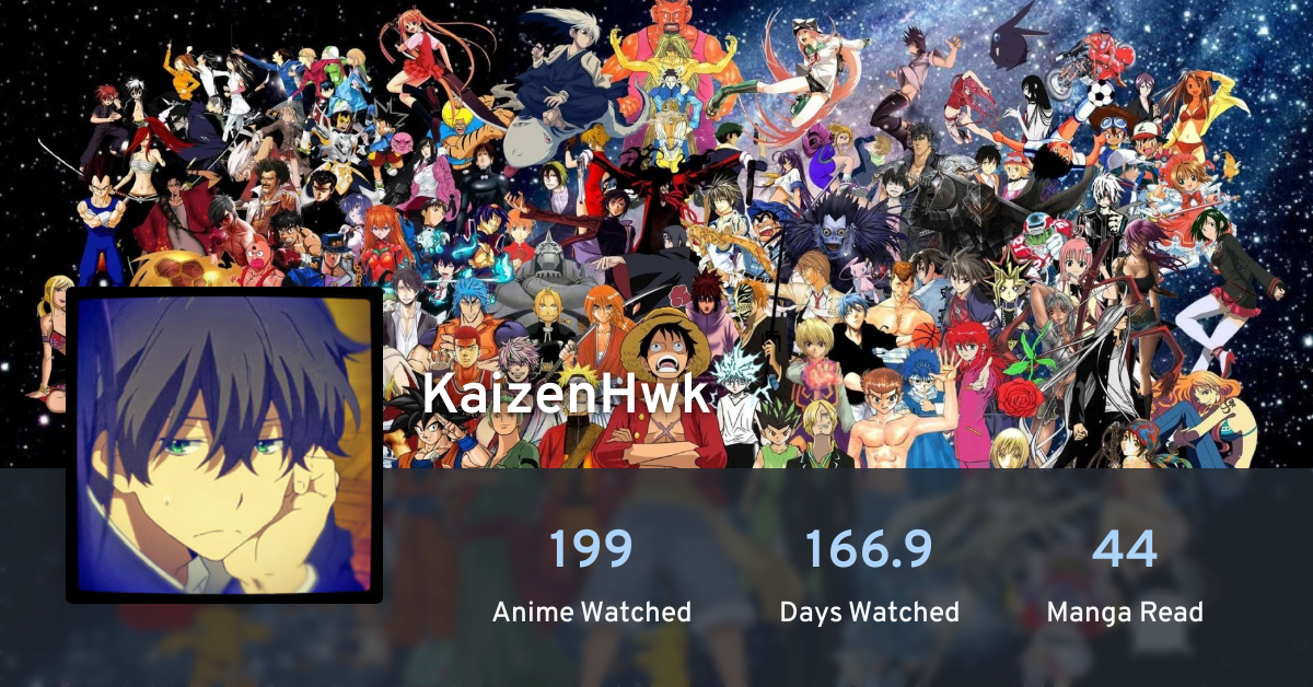 KaizenHwk's anime list · AniList