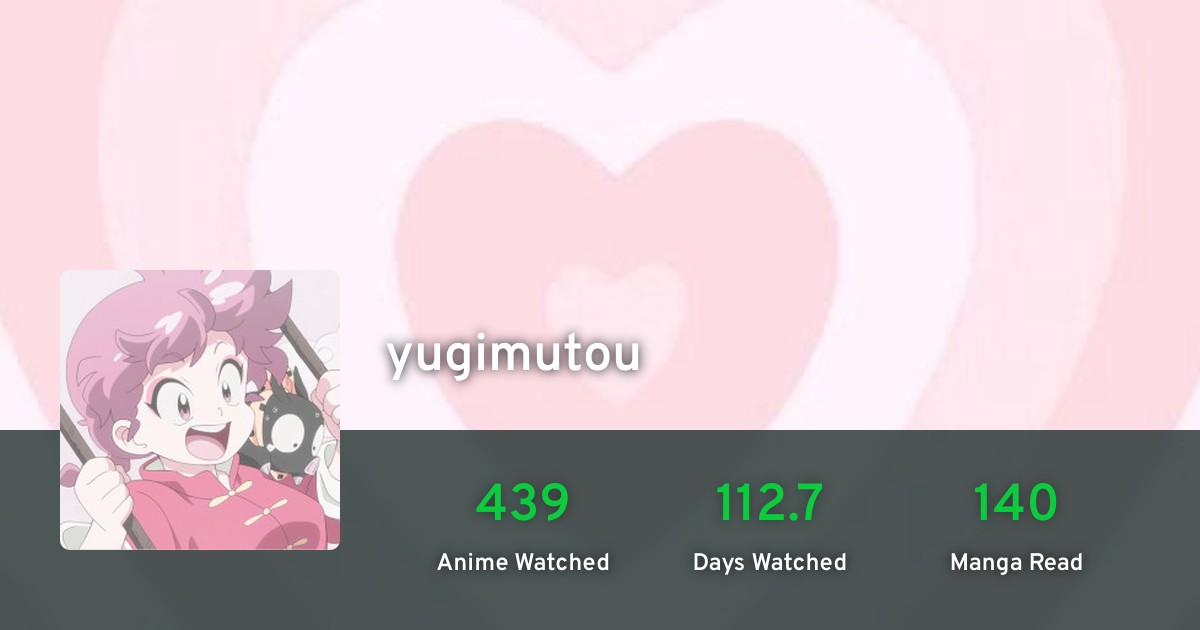 yugimutou's profile · AniList