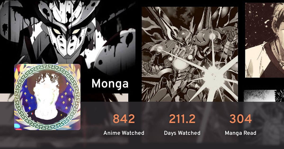 Monga's profile · AniList