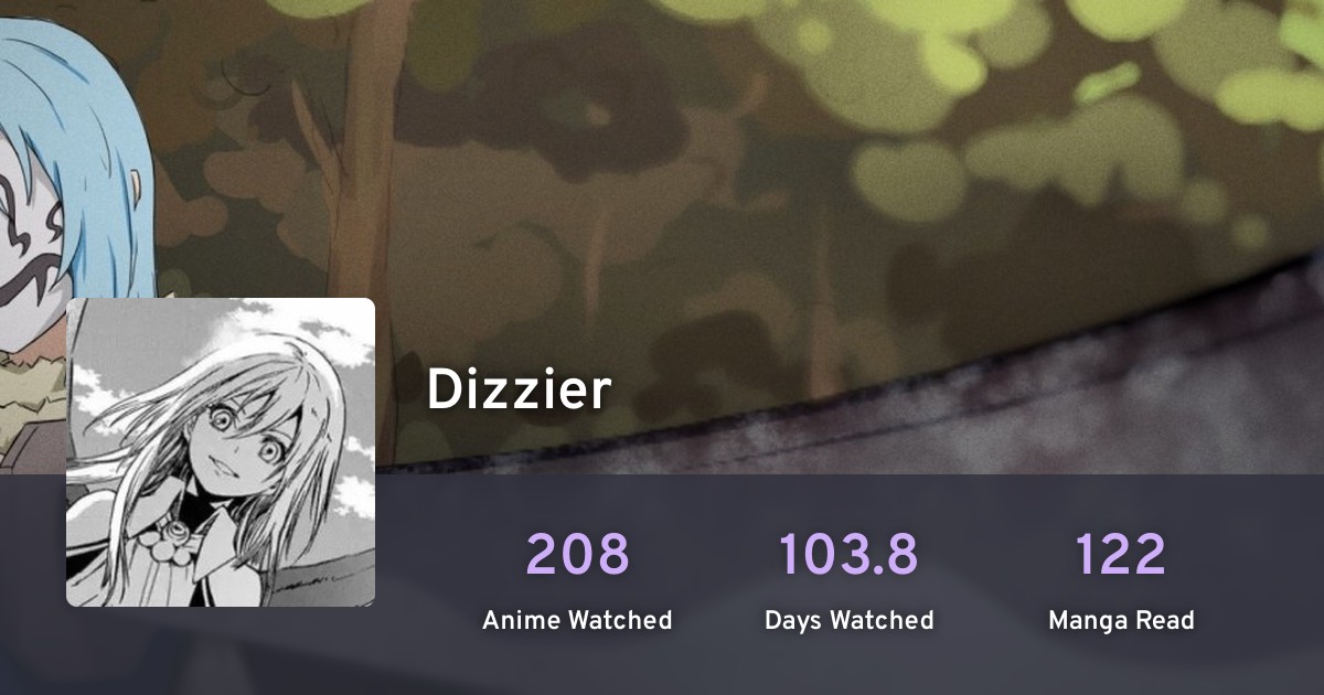 Dizzier's profile · AniList