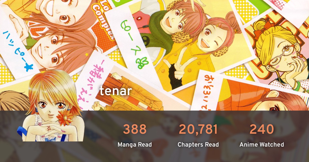 tenar's profile · AniList