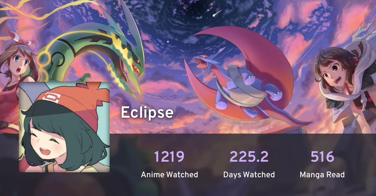 Eclipses Anime List AniList
