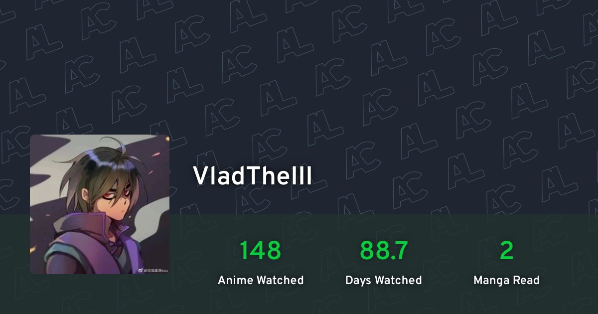 VladTheIII's profile · AniList