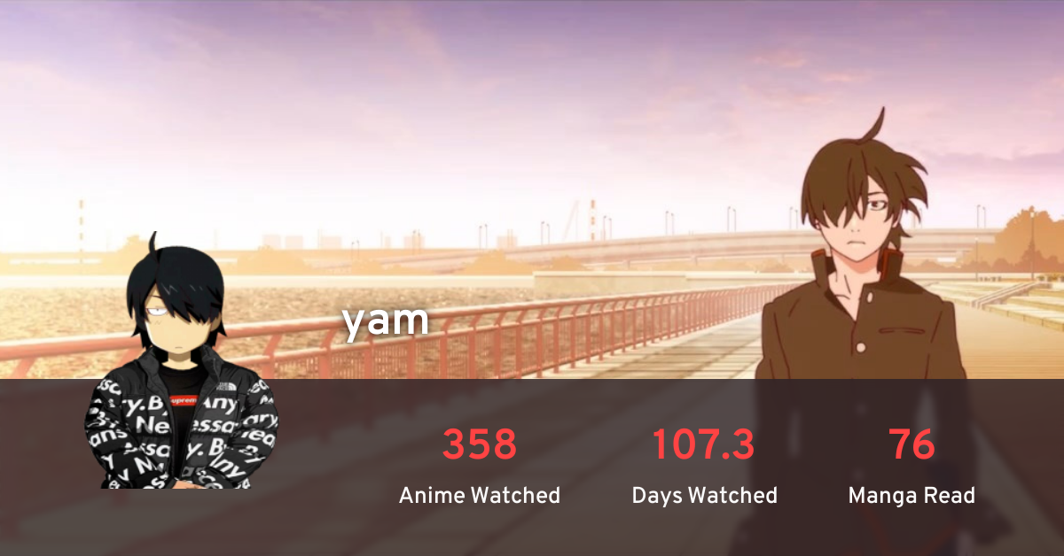 yam's profile · AniList
