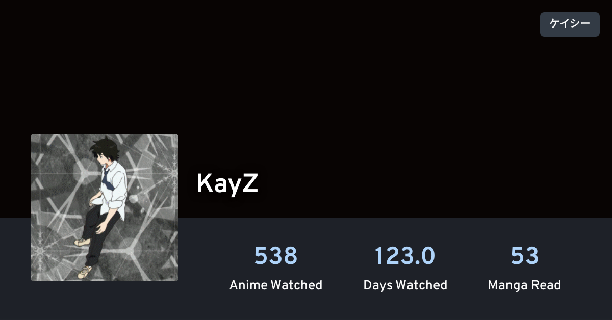 KayZ’s profile · AniList